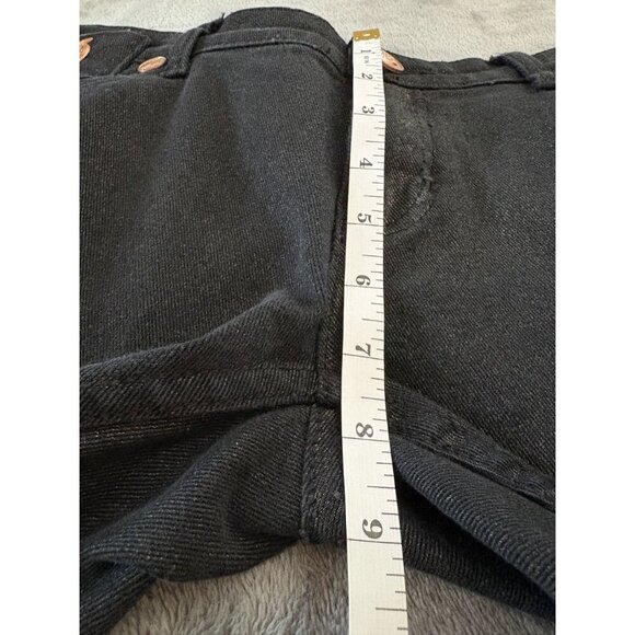 Apple Bottoms Women's Low-Rise Black Denim Jeans Size 12 Y2k Skinny - Picture 9 of 10